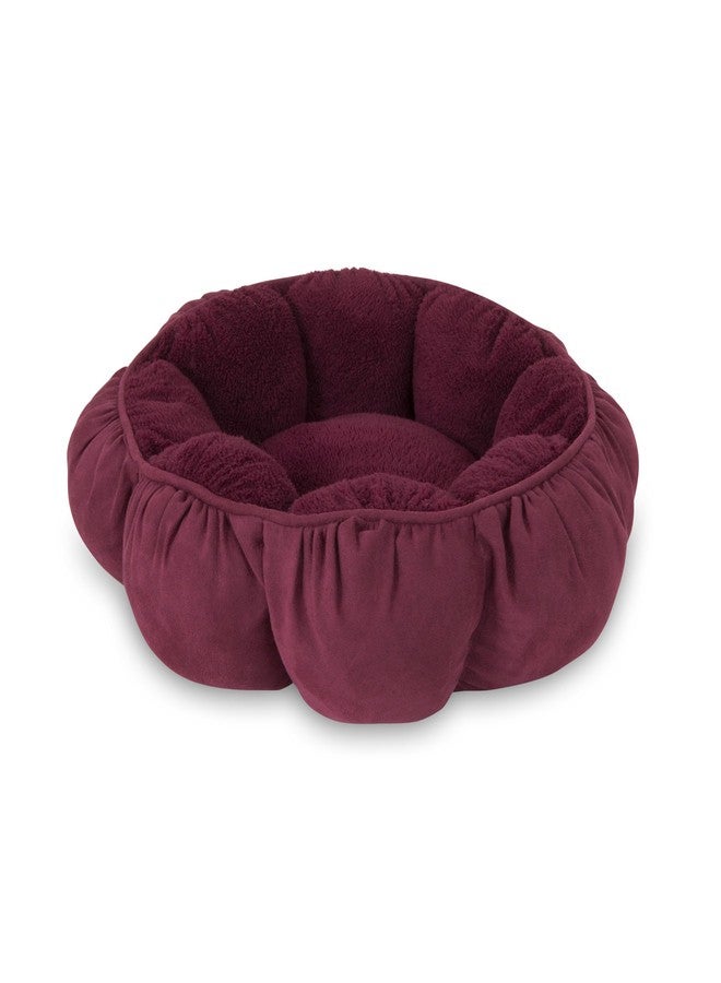 Petmate Aspen Pet Puffy Round Cat Bed (18') Assorted Colors